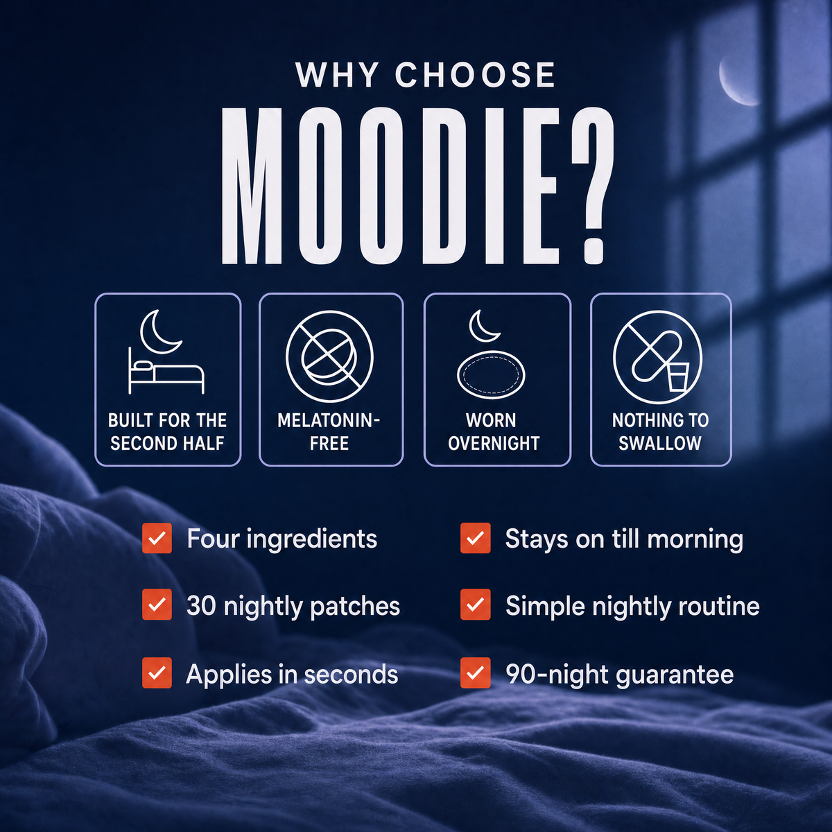 Moodie™ Cortisol Detox Patches